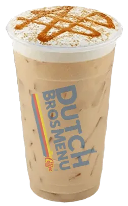 Dutch Bros Maple Waffle Breve Iced
