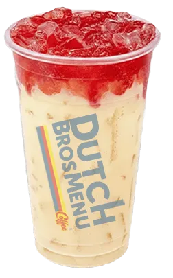 Dutch Bros Strawberry Colada Rebel
