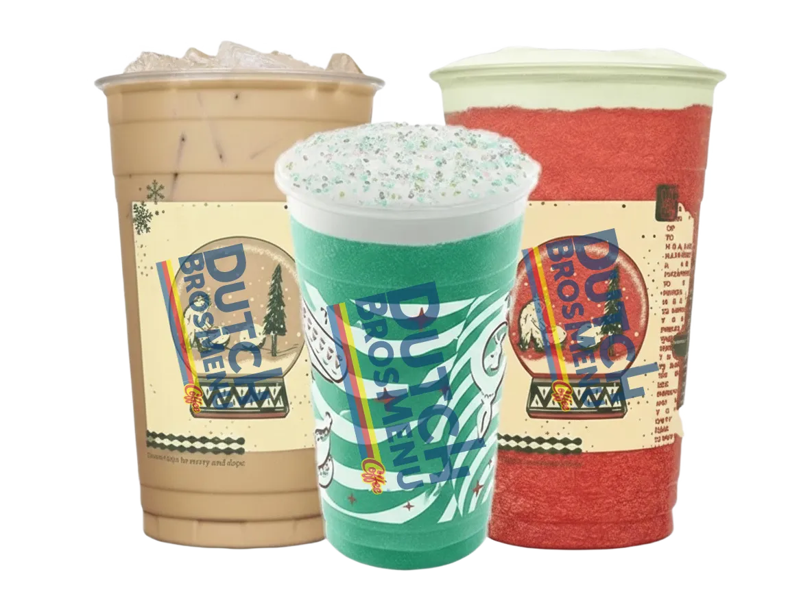 Dutch Bros Winter Menu