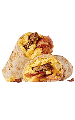 Dutch Bros Meat Lover’s Burrito
