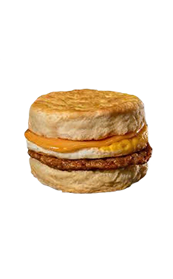Dutch Bros Sausage, Egg & Cheese Biscuit

