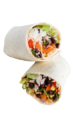 Dutch Bros Veggie Burrito
